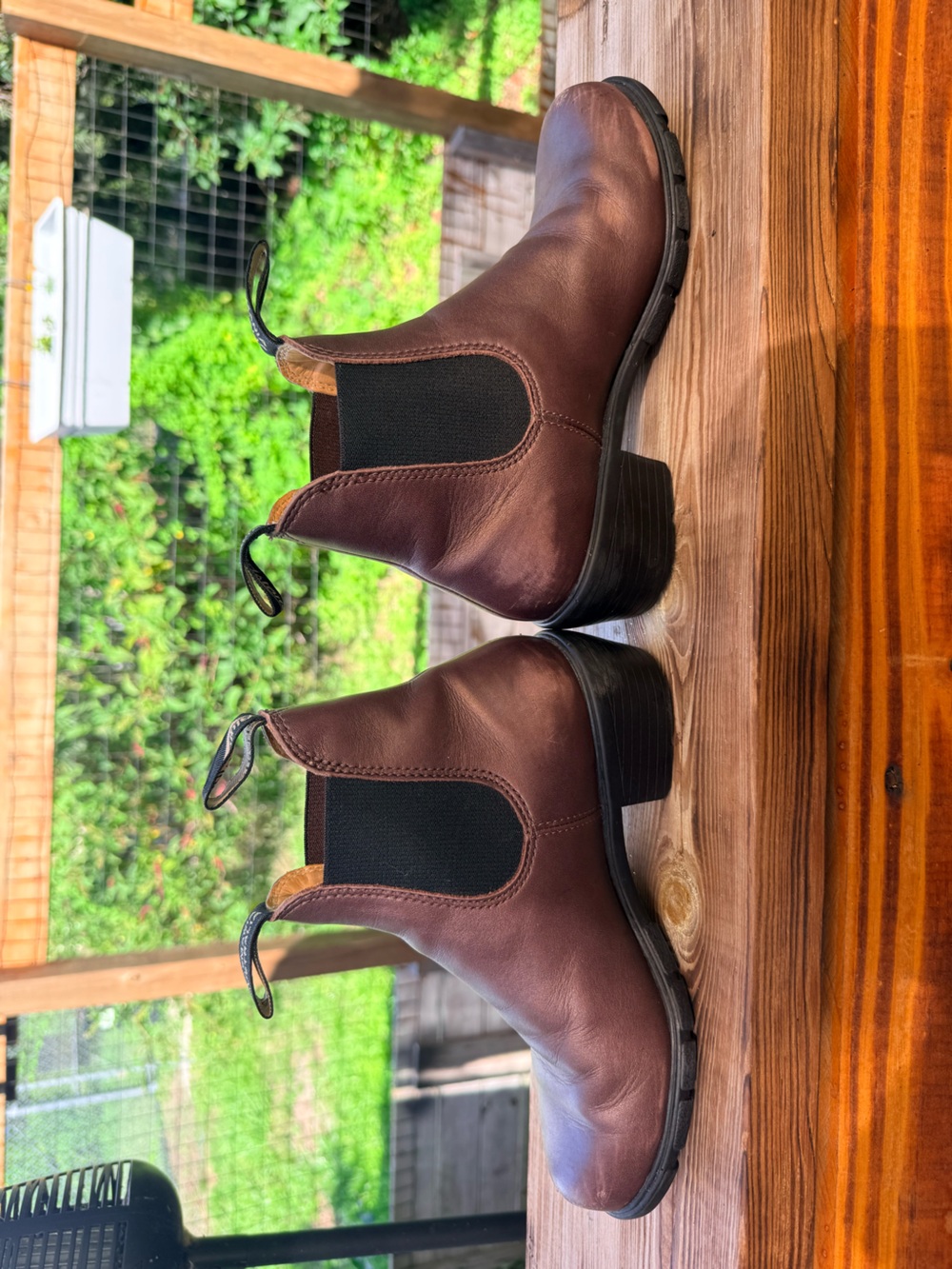 Rose Gold/ brown metallic Blundstone’s